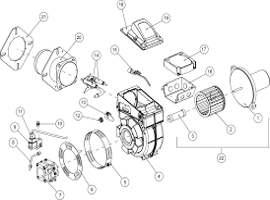 Beckett 12V Specialty Oil Burner Parts
