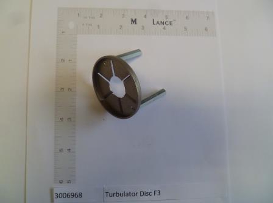 F3 USED WITH F3 AND BF3 NEW RIELLO 3006968 TURBULATOR DISC 