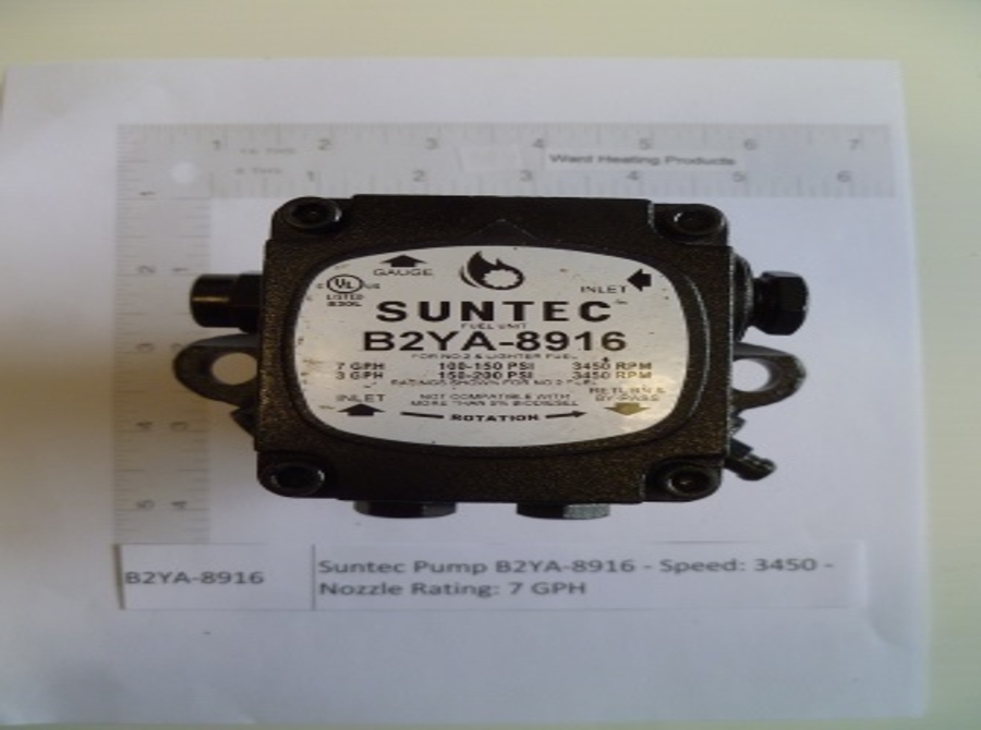 Suntec Oil Transfer Pump - J4NB, A1000G, J3NBN, A132B - For Clean Burn, Shenandoah, Wedco Heaters